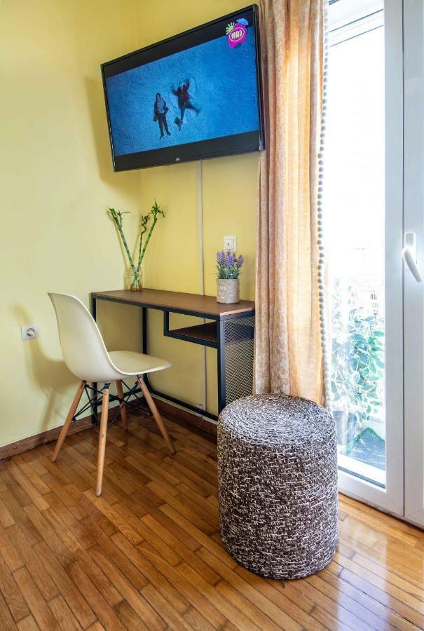 Central 6Th Floor Studio Near Metro & View&200Mbps 雅典 外观 照片