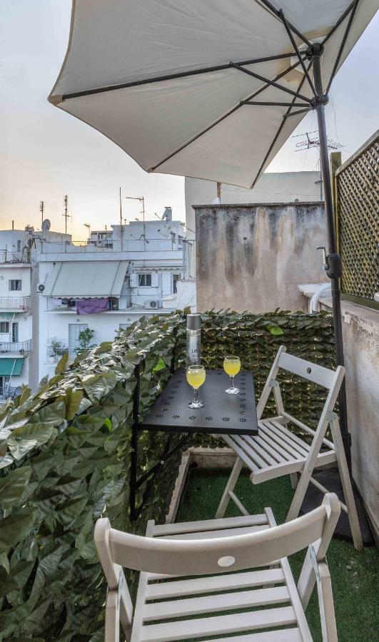 Central 6Th Floor Studio Near Metro & View&200Mbps 雅典 外观 照片