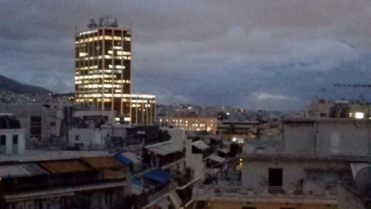 Central 6Th Floor Studio Near Metro & View&200Mbps 雅典 外观 照片